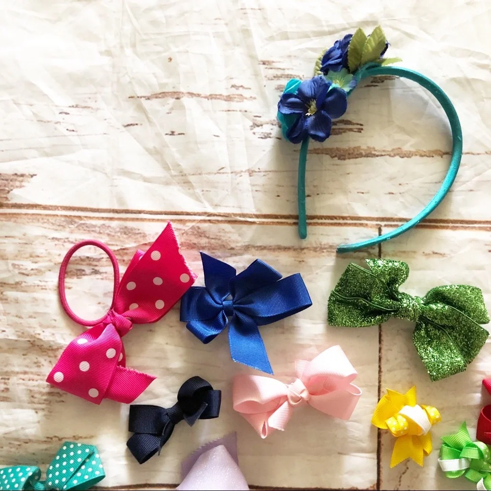 Bows and Headband Lot